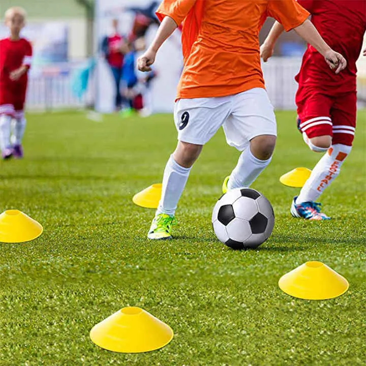 مجموعة تدريب خفة الحركة السريعة, مجموعة . Speed Agility Training Set, Cones Set