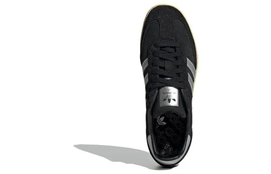 Adidas Womens Samba OG Black Matte Silver Size 7.5