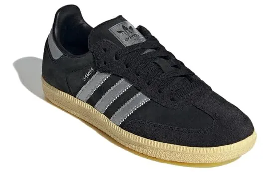 Adidas Womens Samba OG Black Matte Silver Size 7.5
