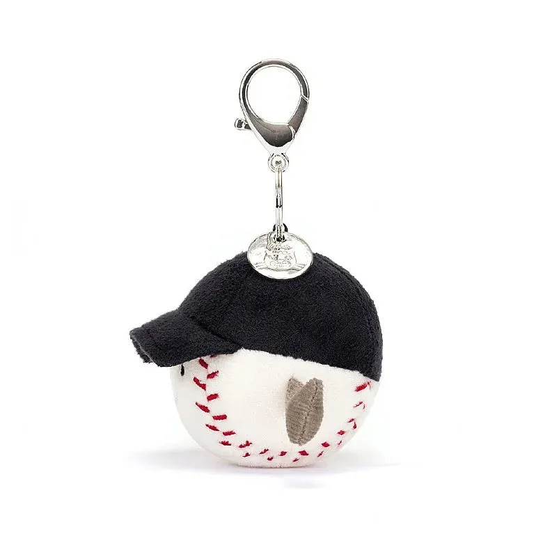 AMUSEABLES SPORTS BASEBALL BAG CHARM