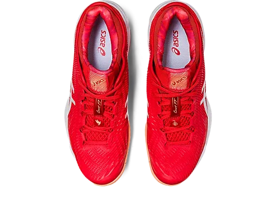 Asics Court FF 3 Novak (Fiery Red/White)