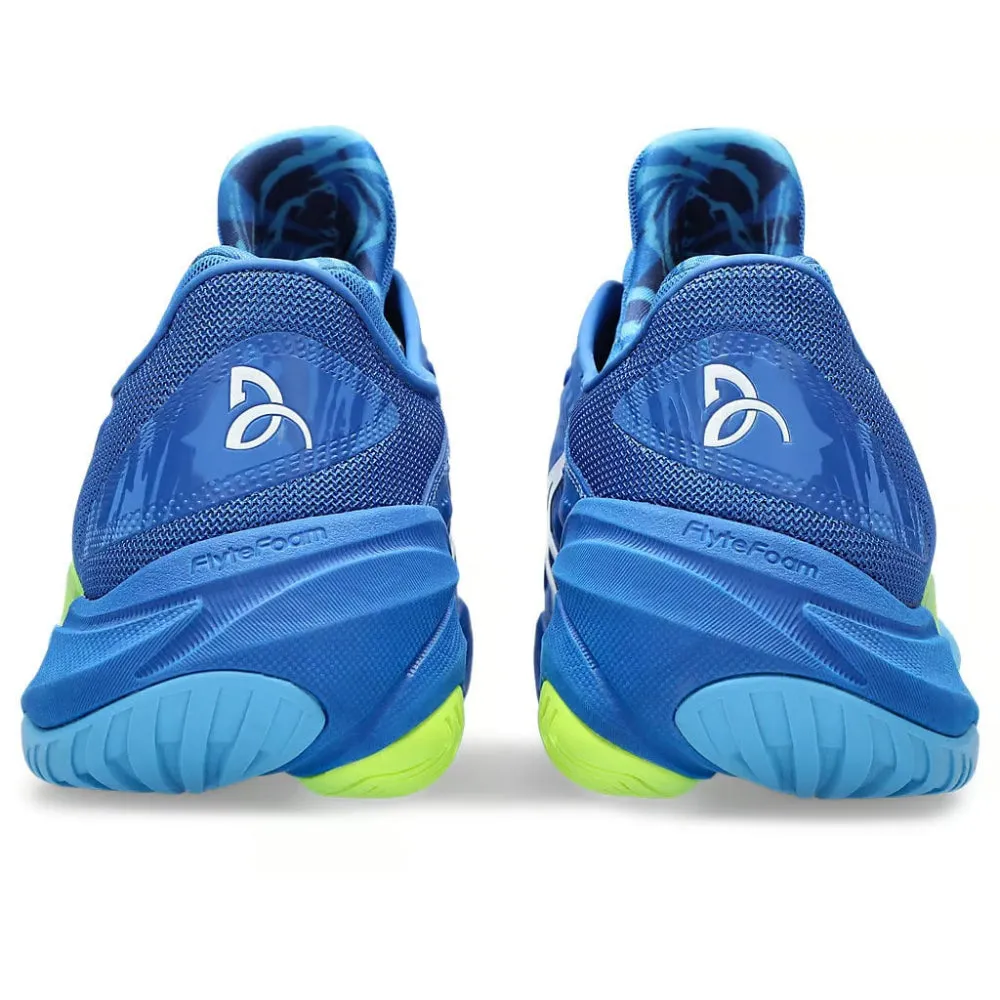 ASICS Men's Court FF 3 Novak Tennis Shoe (Tuna Blue/White)