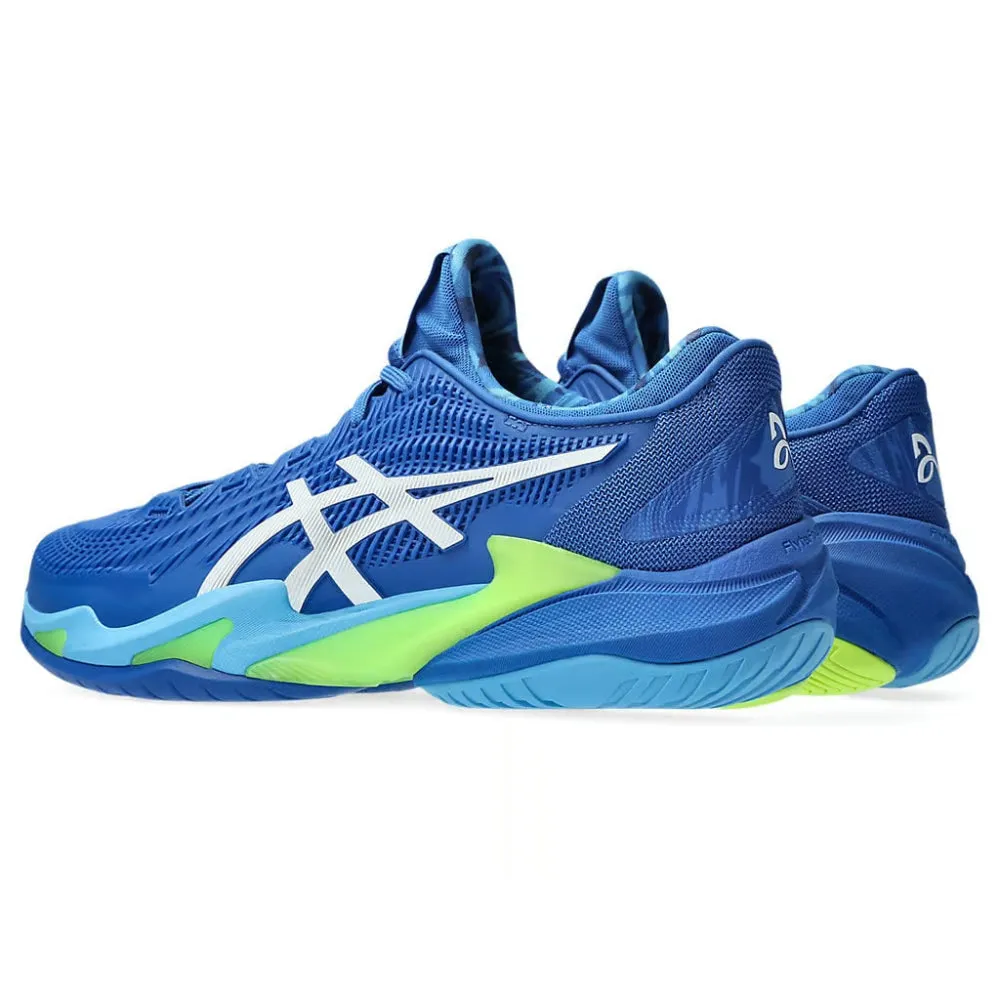 ASICS Men's Court FF 3 Novak Tennis Shoe (Tuna Blue/White)
