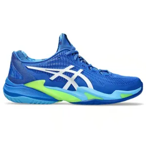 ASICS Men's Court FF 3 Novak Tennis Shoe (Tuna Blue/White)