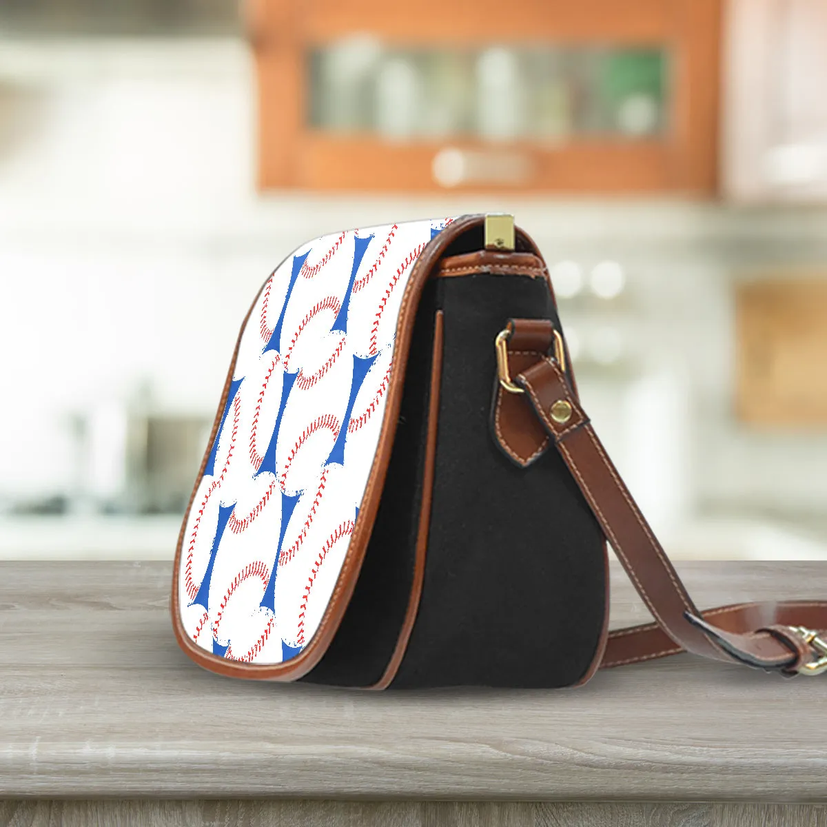 Baseball Love Saddle Bag