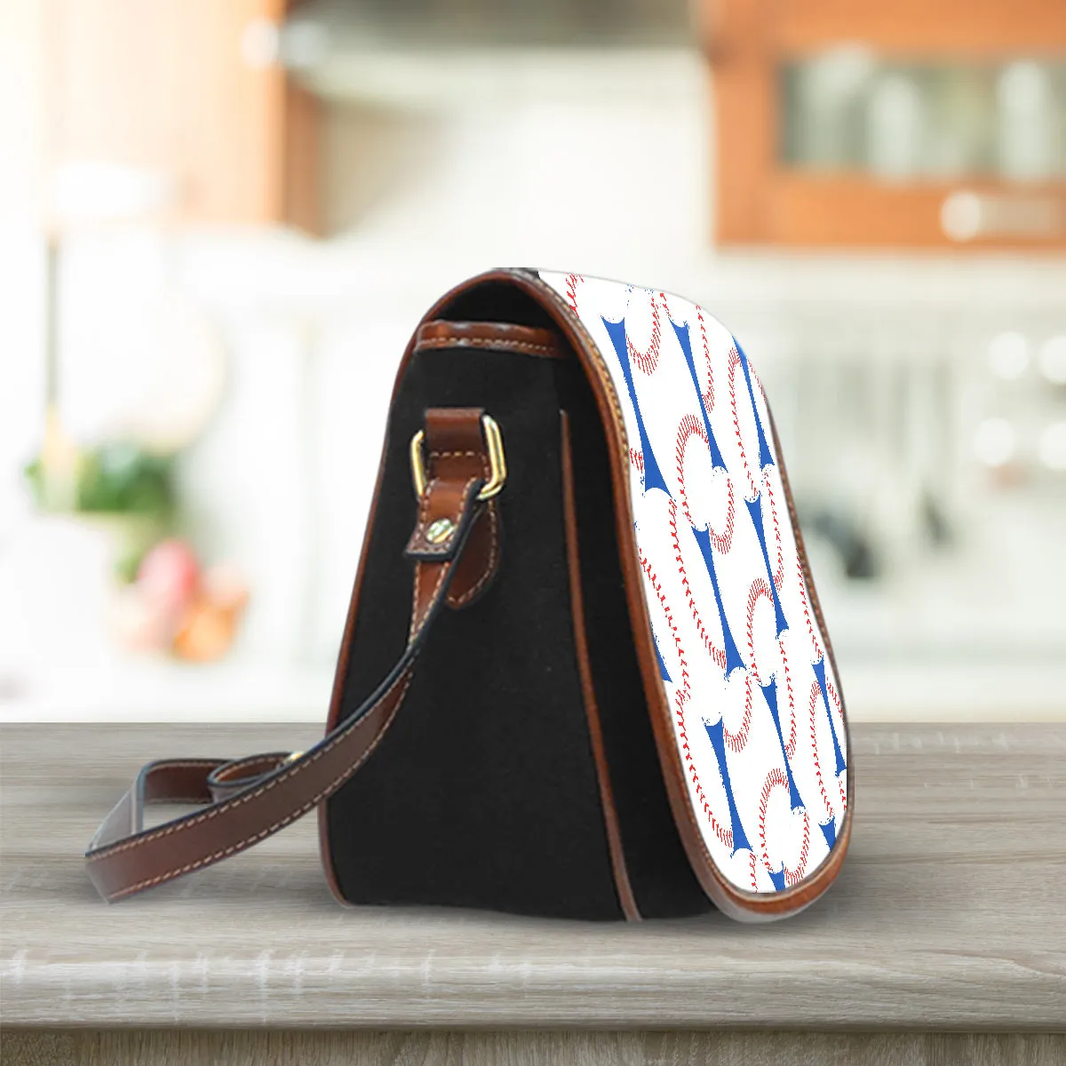 Baseball Love Saddle Bag