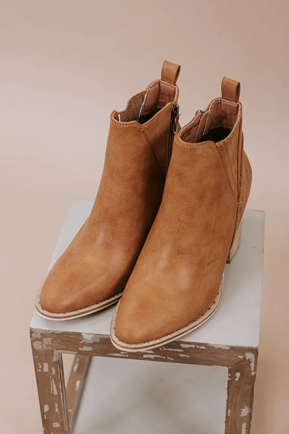 Change Of Pace Bootie, Camel