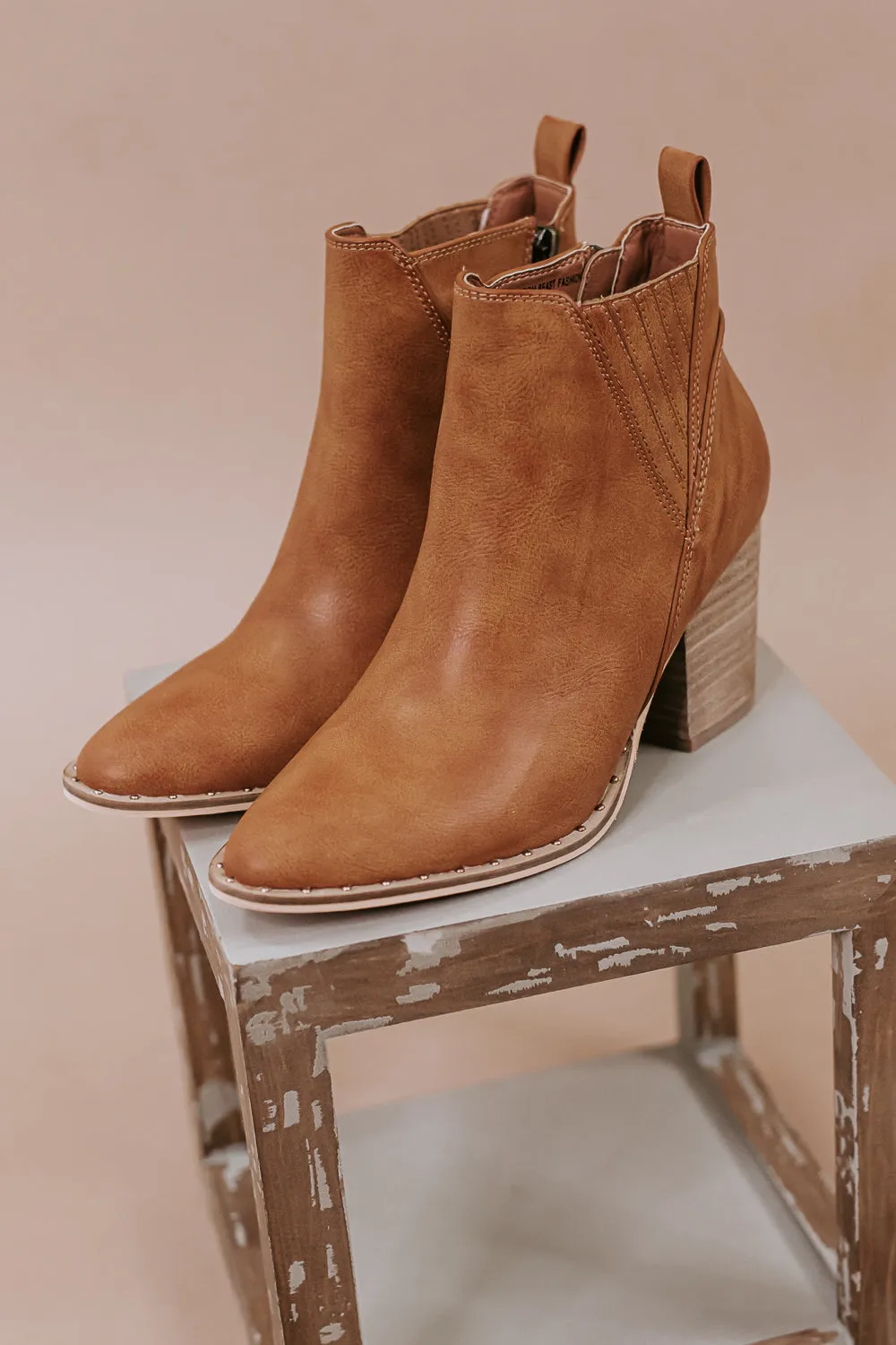 Change Of Pace Bootie, Camel