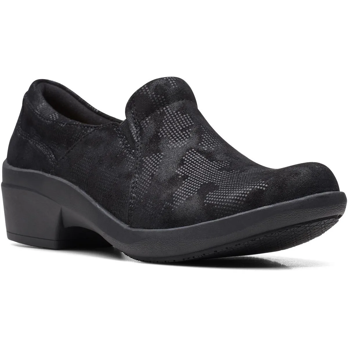 Clarks Womens Talene Pace Slip Resistant Clogs