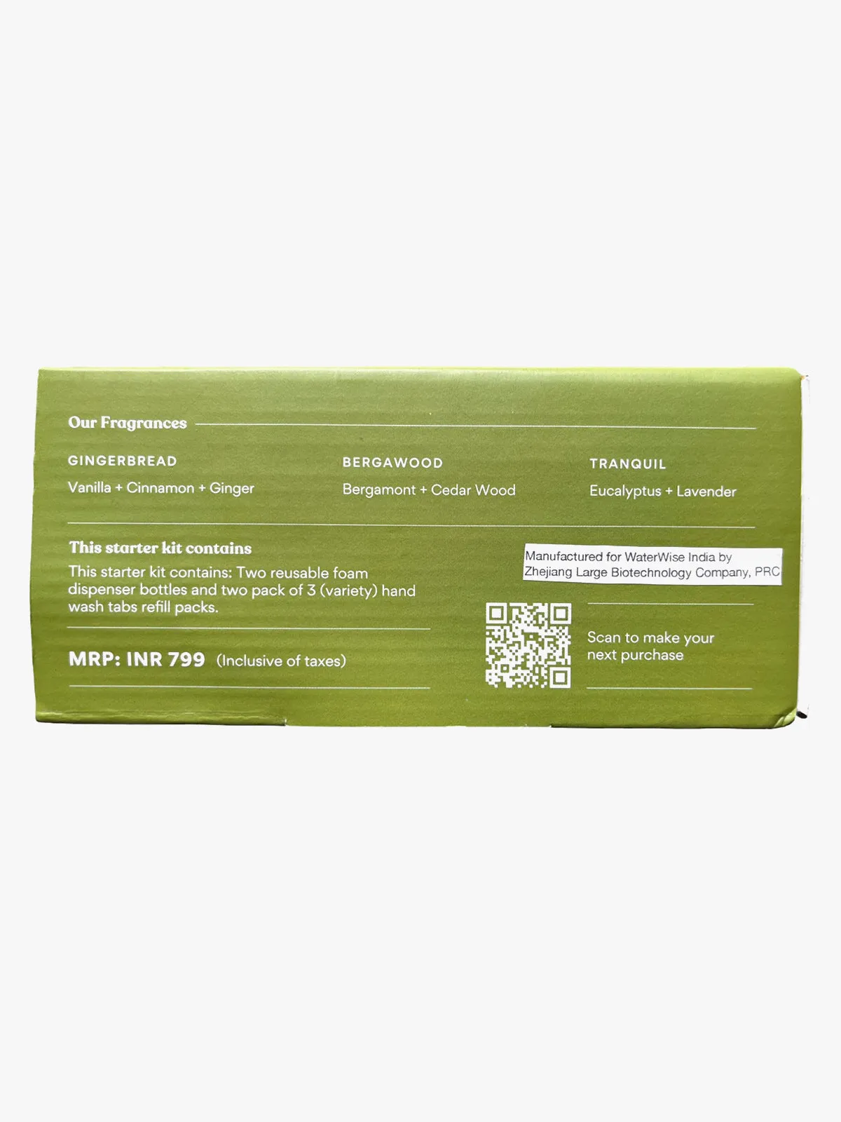 Eco-Friendly Bergawood Handwash Starter Kit