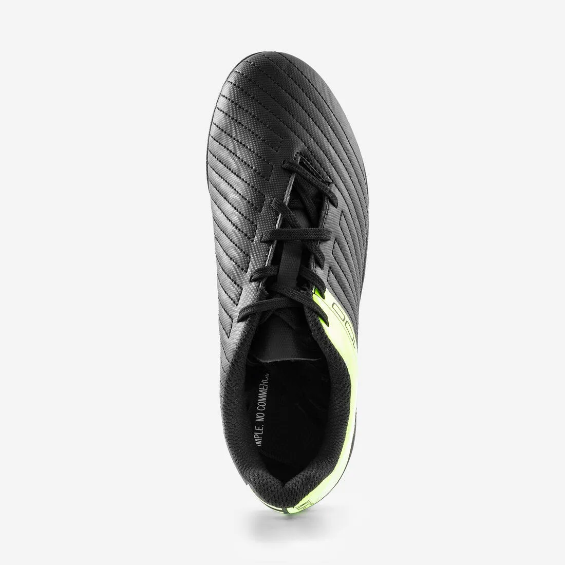 Hard Ground Kid's Football Boots Agility 100 - Black/Yellow