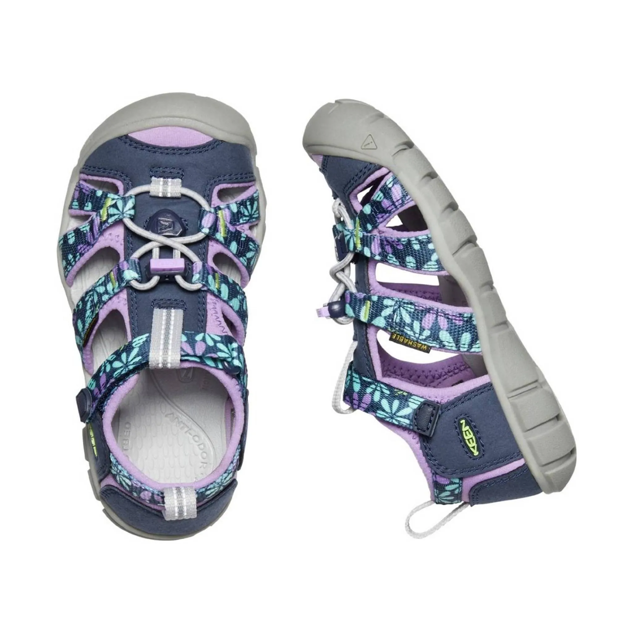 KEEN Little Kids' Seacamp II CNX - Black Iris/African Violet - ONLINE STORE CREDIT/EXCHANGE ONLY