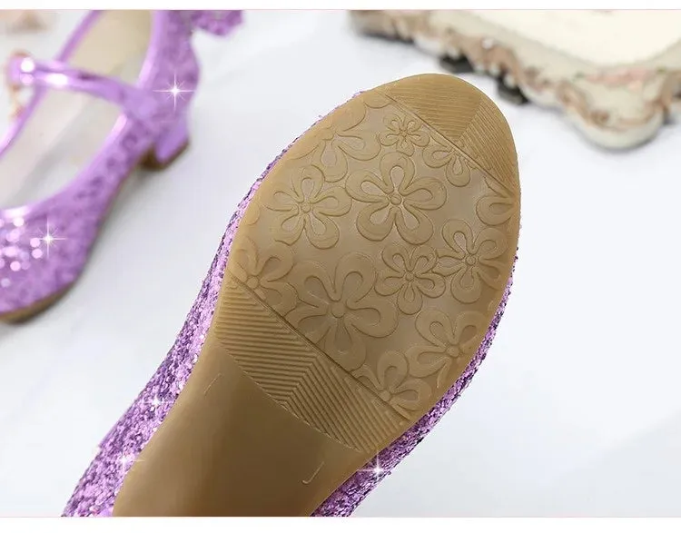 Magical Glittery Butterfly Girls Shoes
