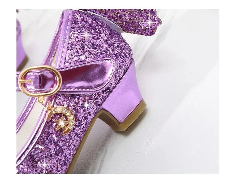 Magical Glittery Butterfly Girls Shoes