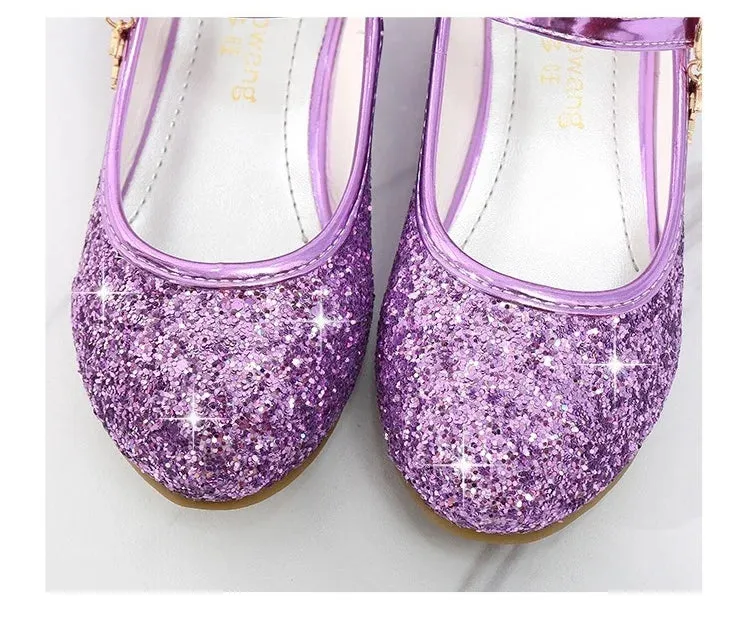 Magical Glittery Butterfly Girls Shoes