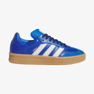mens adidas samba xlg (blue/white/gum)