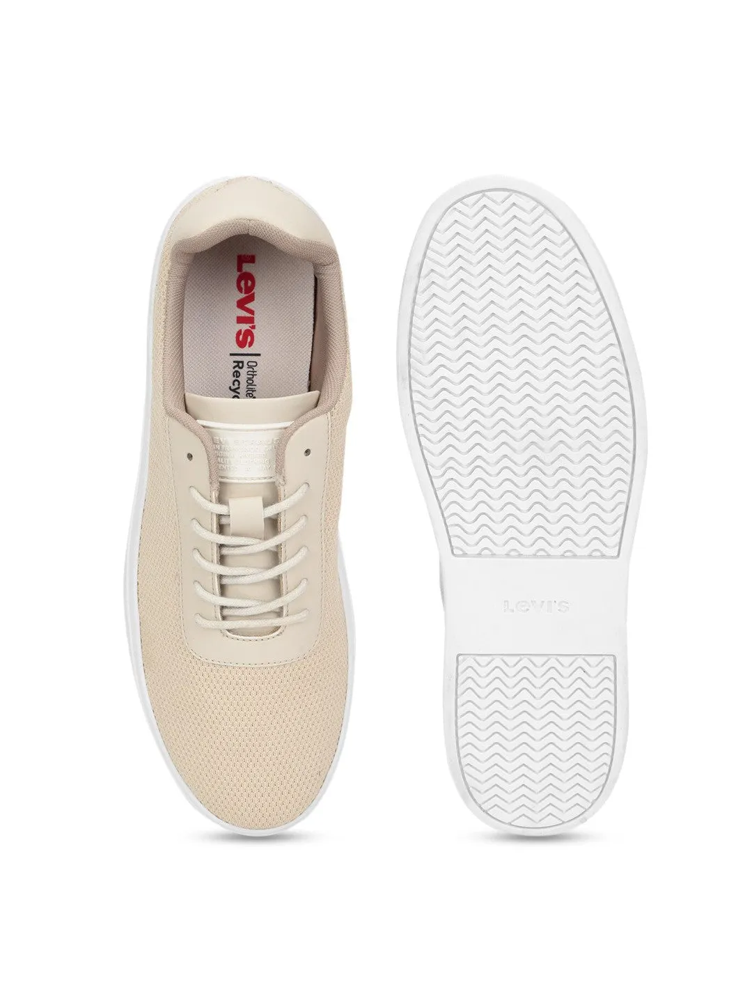 Men's Street Beige Casual Shoes