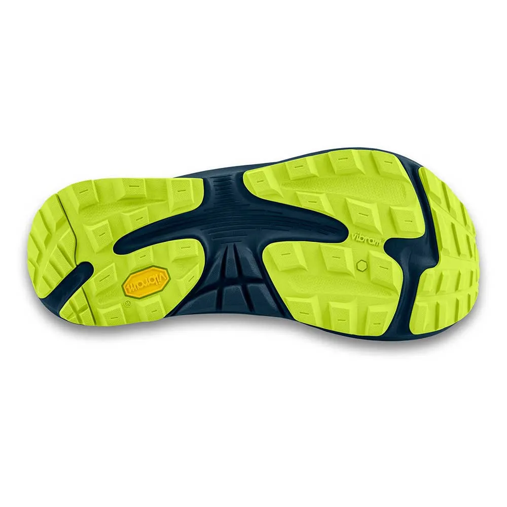 Men's Ultraventure 3 Trail Shoe- Blue/Lime- Regular (D)