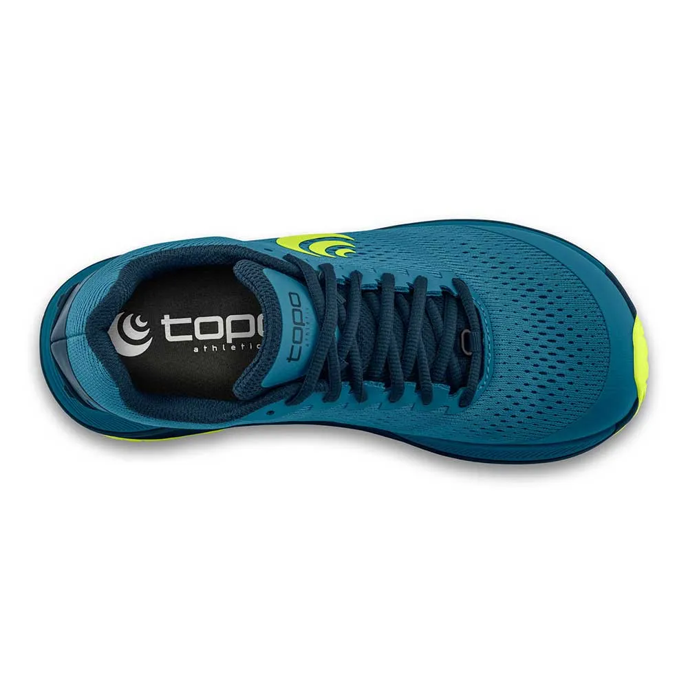 Men's Ultraventure 3 Trail Shoe- Blue/Lime- Regular (D)