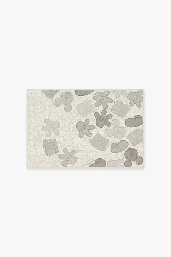 Mickey All Over Natural Rug