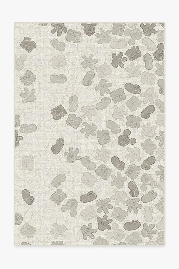 Mickey All Over Natural Rug