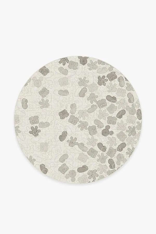 Mickey All Over Natural Rug