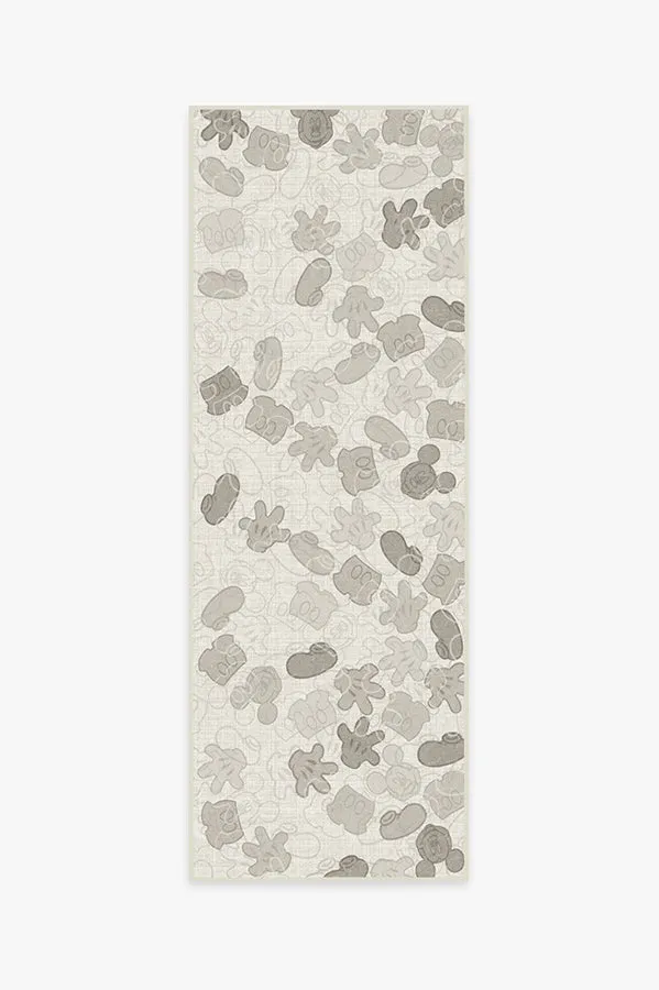 Mickey All Over Natural Rug