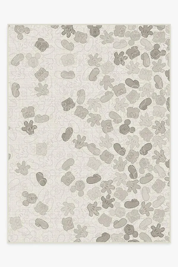 Mickey All Over Natural Rug