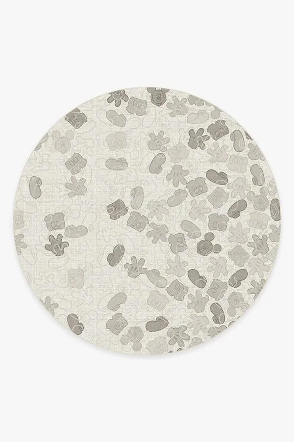 Mickey All Over Natural Rug