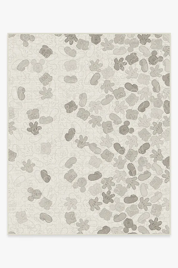 Mickey All Over Natural Rug