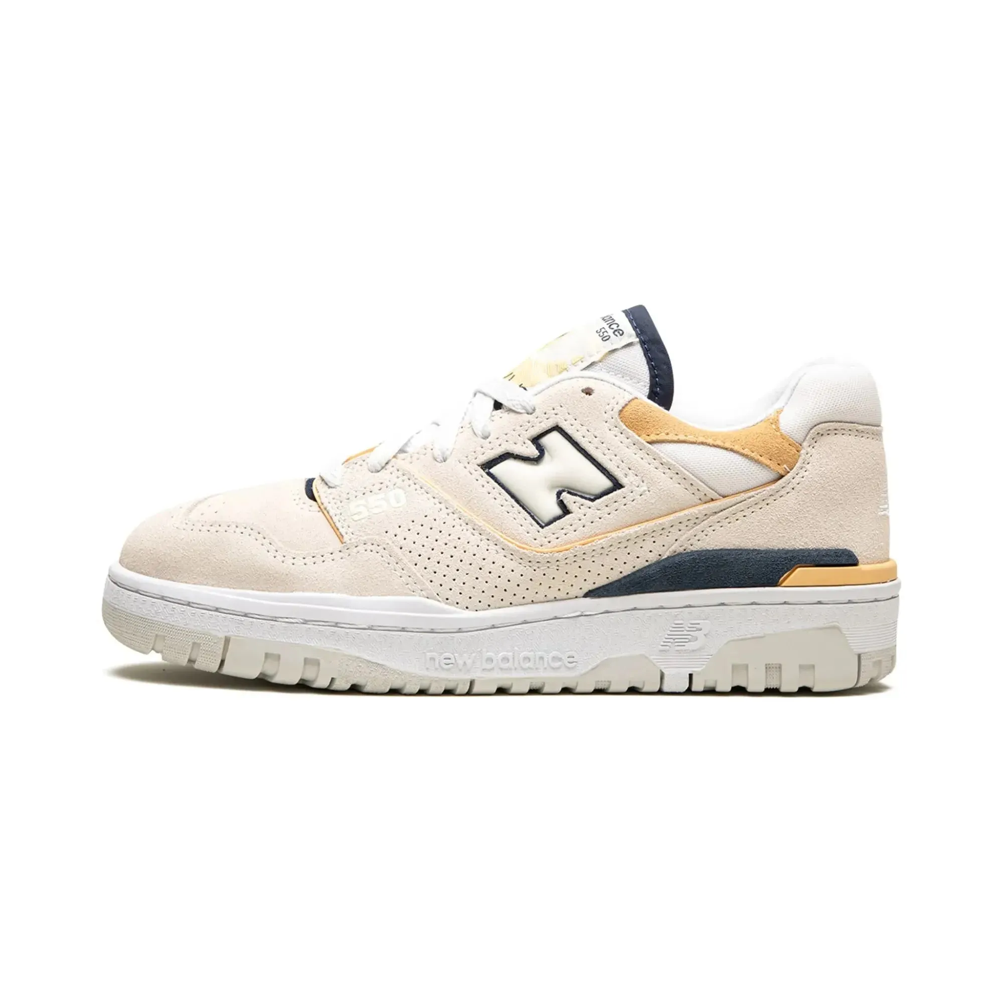 New Balance 550 "Sea Salt Navy Raw Sugar"