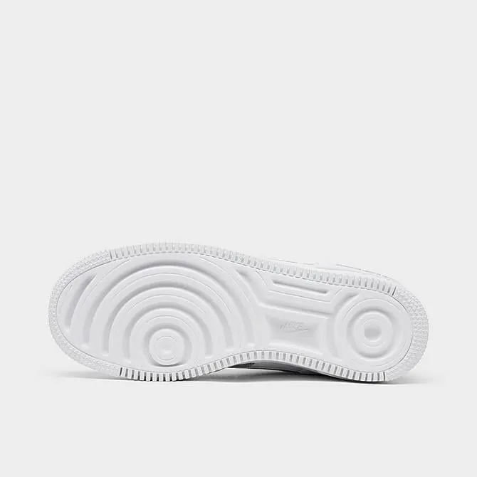 Nike Air Force 1 Shadow sneakers, white/gray