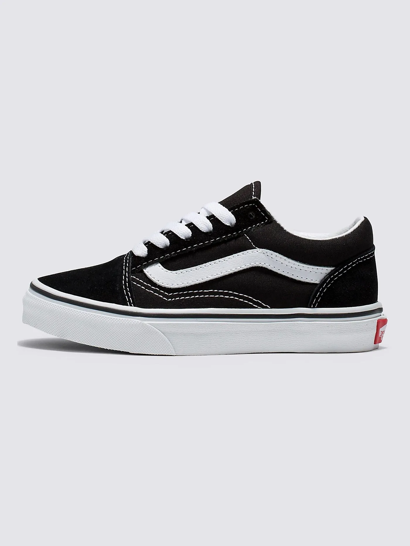 Old Skool Black/True White Shoes (Kids)