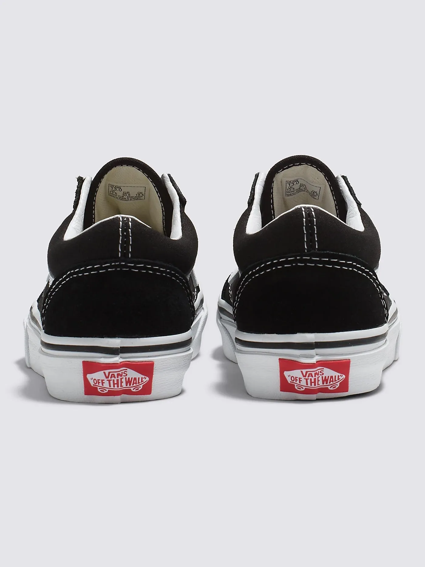 Old Skool Black/True White Shoes (Kids)