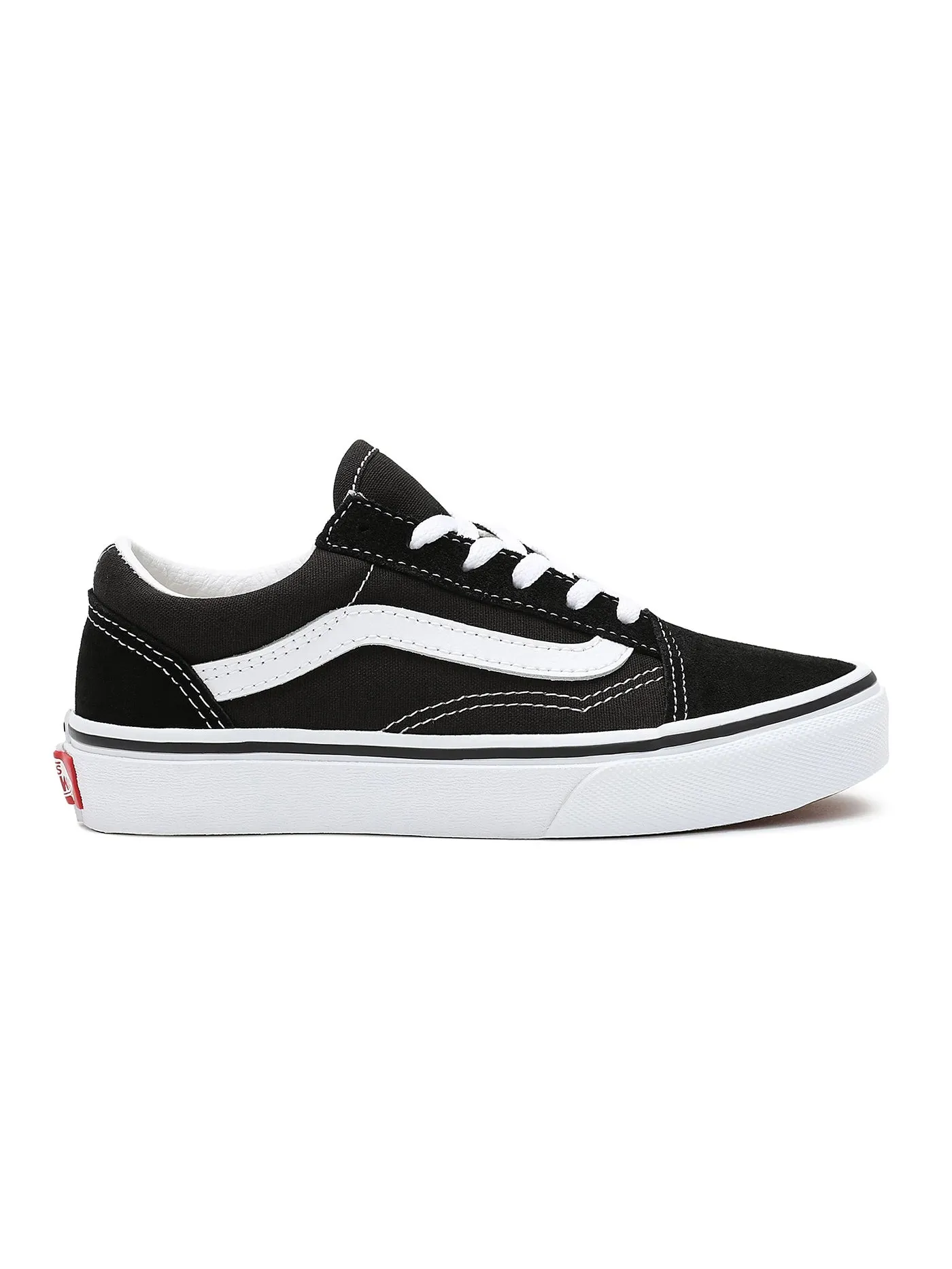 Old Skool Black/True White Shoes (Kids)
