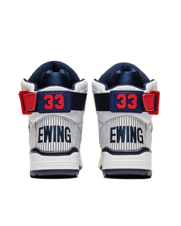 PATRICK EWING ATHLETICS 33 HI x BRONX White/Navy/Red