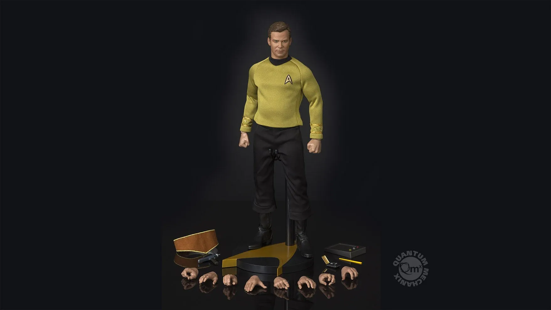 QUANTUM MECHANIX - Star Trek - Kirk - 50th Anniversary 1:6 Scale Collectibles