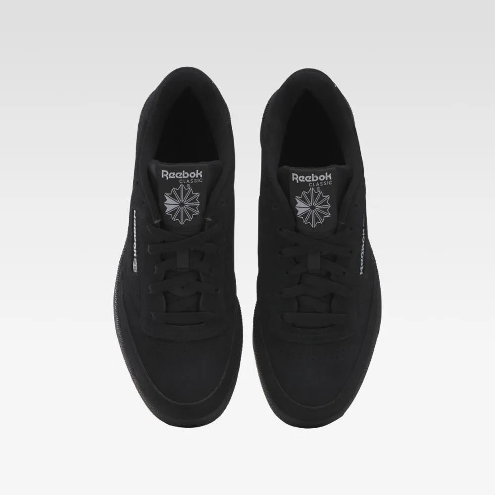 Reebok Footwear Men Club C 85 Shoes CBLACK/FTWWHT/RBKLE3