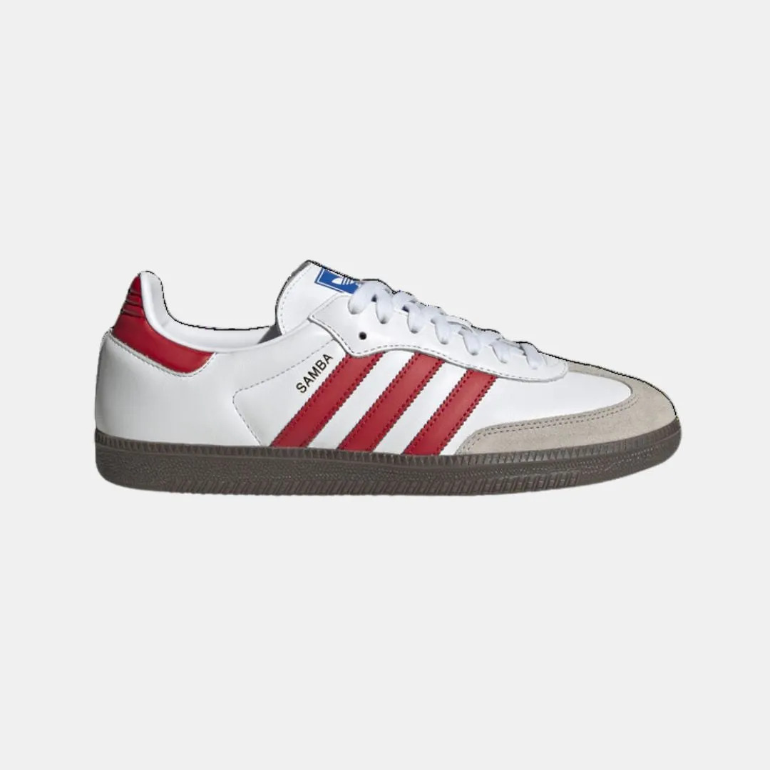 Samba OG Shoes (Cloud White   Better Scarlet   Supplier Colour)
