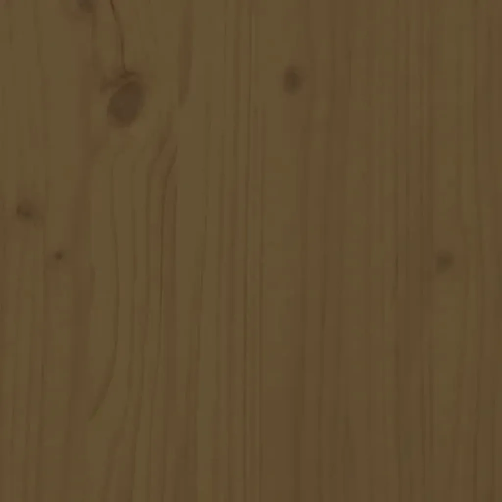 Shoe Cabinet Honey Brown 60x34x45 cm Solid Wood Pine