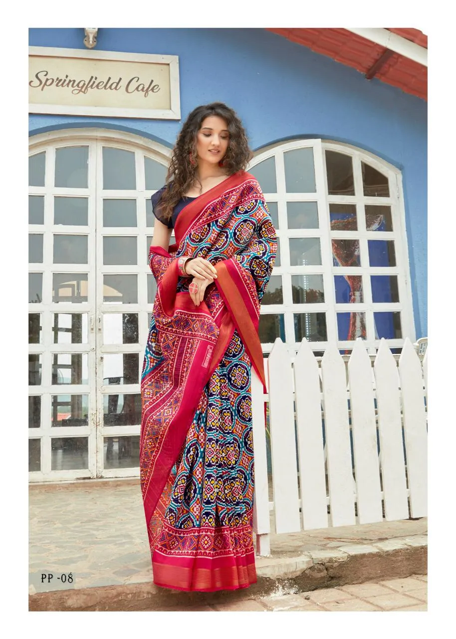 Shreyans Fashion Launched Ponnai Pattu Crystal Weaving Casual Wear Sarees