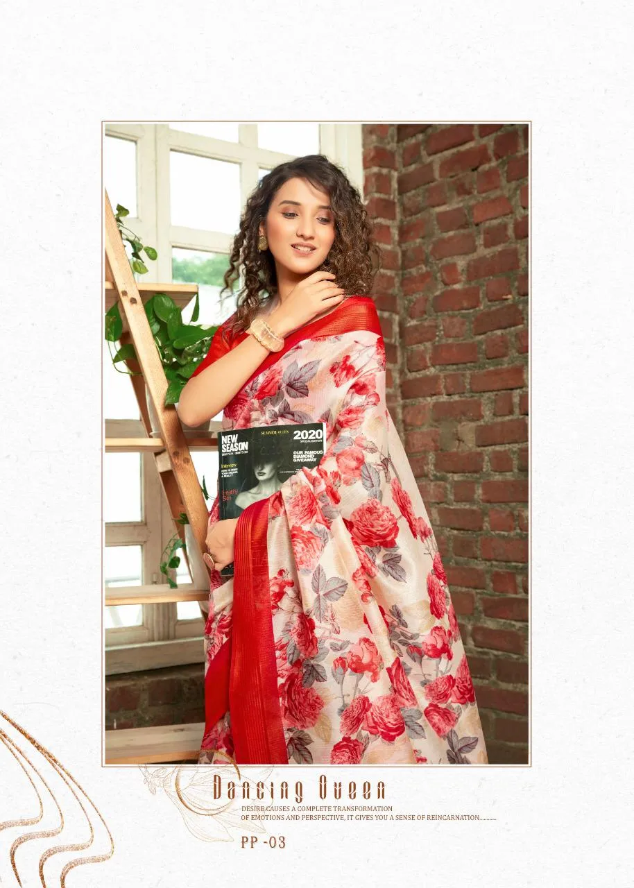 Shreyans Fashion Launched Ponnai Pattu Crystal Weaving Casual Wear Sarees