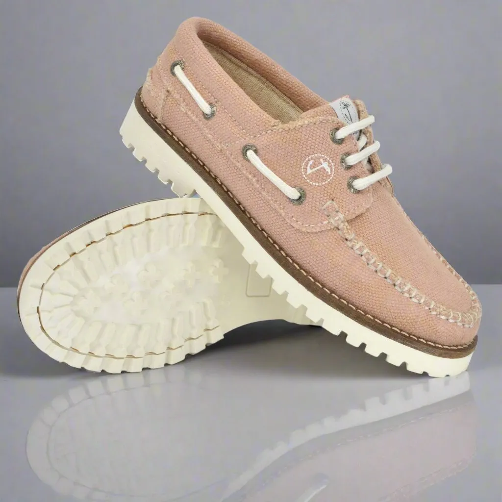 Sustainable Women's Hemp & Vegan Boat Shoes