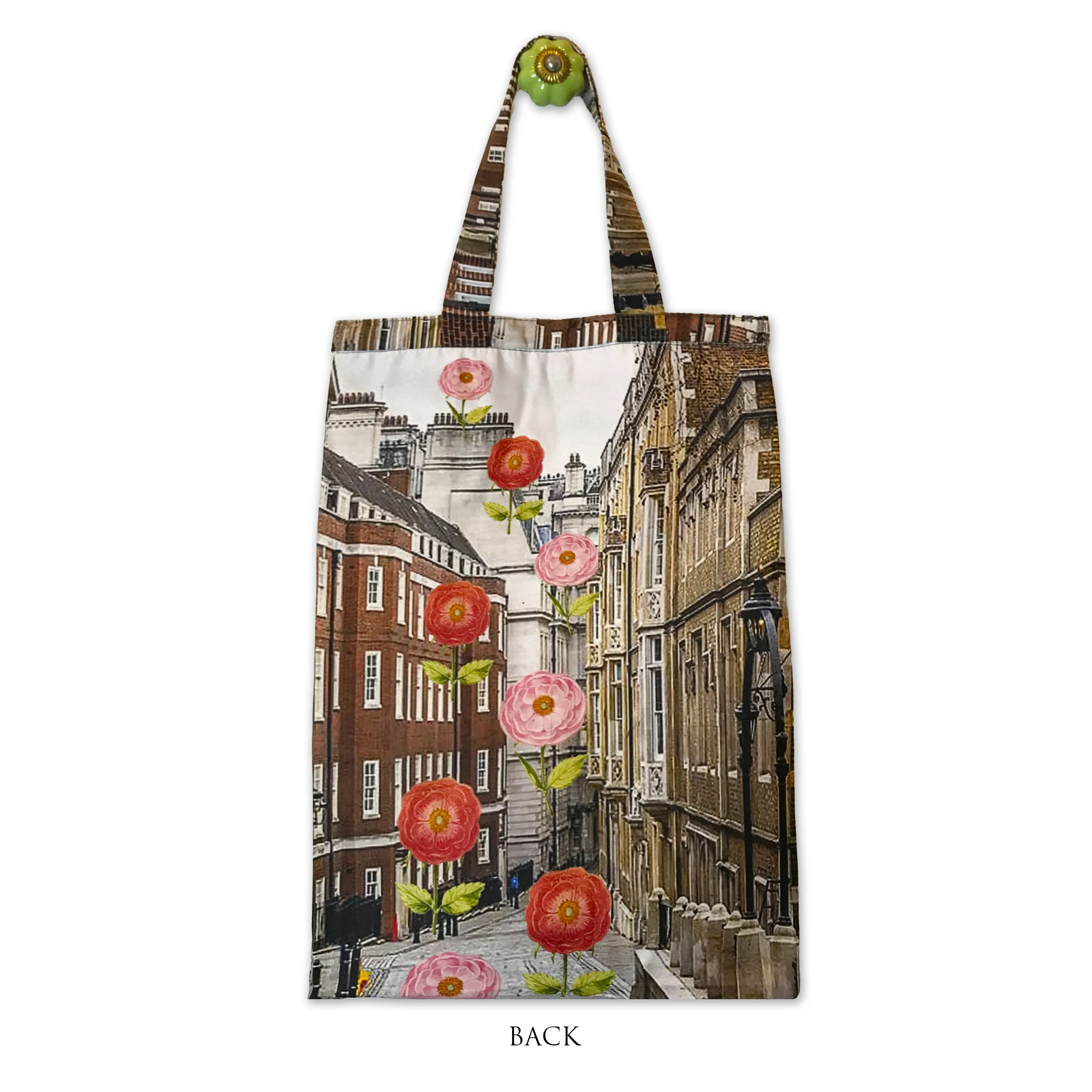 Urban Bloom Scape Shoe Bag