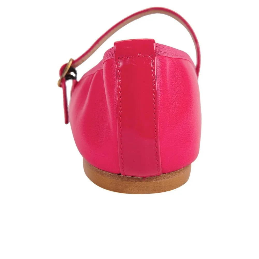 Urban Fuchsia Jon Josef Leather Flat